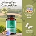 thumbnail image 4 of Suplemento HERBAMAMA, cápsulas de inulina en polvo, 1200 mg, 100 cápsulas, 4 of 8
