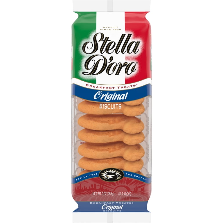 4 pack) Stella D'oro Cookies Original Breakfast Treats, 9 oz