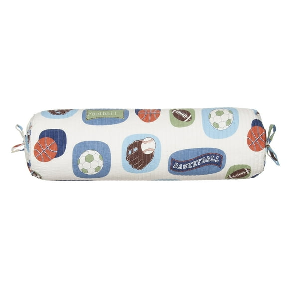 Levtex Home - MVP - Kids Decorative Pillow (7x18in.) - Neck Roll - Multicolor