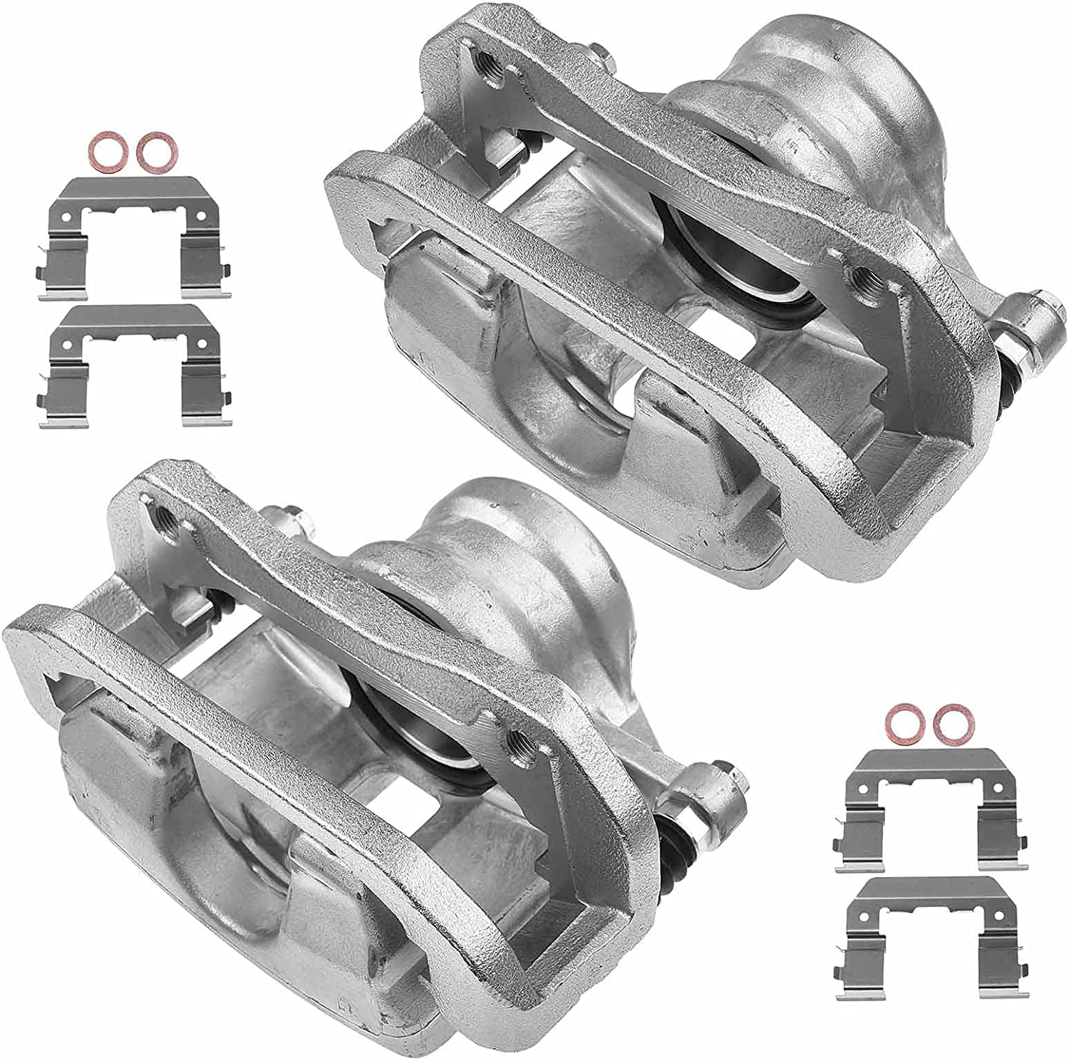 A-Premium Brake Caliper Assembly with Bracket Compatible with