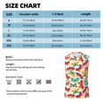 thumbnail image 6 of Kdxio Colorful Butterflies for Men's Muscle T-shirt,Sleeveless for Workout Running Athletic Gym Lounge Casual, 6 of 7