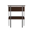 thumbnail image 2 of Bush Furniture Architect Small - Poste de Travail - Rectangulaire - Noyer - base en Métal, 2 of 8