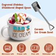 thumbnail image 3 of Set de Cuencos para Helado YUEYUQIU para Papá con Pala y Tarjeta 600ml, 3 of 6