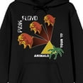 thumbnail image 2 of Pink Floyd Animals Tour 77 Long Sleeve Men's Hooded Sweatshirt-XS, 2 of 7