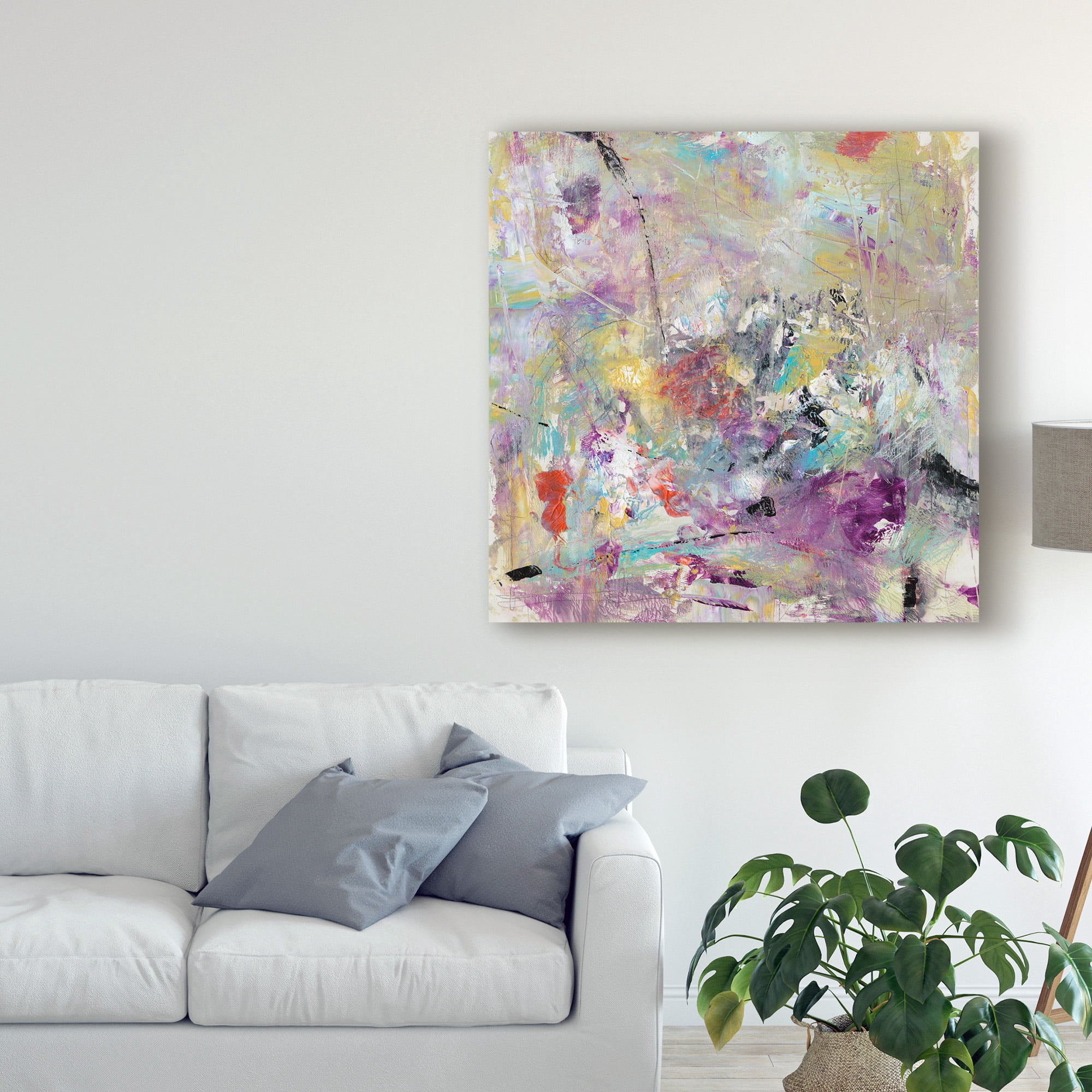 Trademark Fine Art 'Jostle I' Canvas Art by Tim OToole