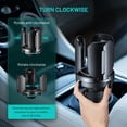 thumbnail image 4 of Car Cup Holder Expander Adapter (Adjustable) THIS HILL All Purpose Cup Holder Expander for Car with Rubber Fits Less Than 5.51" Large Bottles & Mugs & Foods & Drinks, 4 of 9