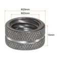 thumbnail image 2 of Uxcell Pipe Wrench Nut 12" Plumbing Wrench Replacement Knurl Nut Carbon Steel, 2 of 5