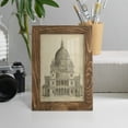 thumbnail image 5 of St. Paul's Cathedral -Framed Print w/glass-Walnut, 5 of 8