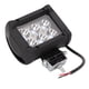 thumbnail image 3 of Uds luz de trabajo todoterreno 6LED 18W 1800LM 12VDC lámpara de conducción Universal impermeable para coches camiones, 3 of 5