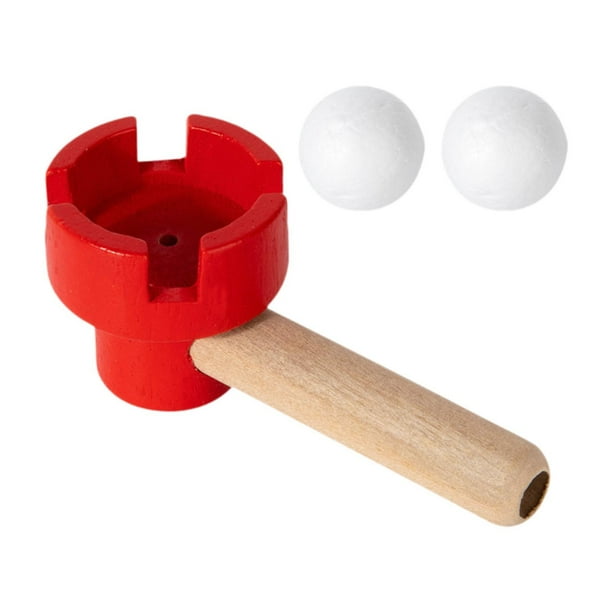 Juguete clásico de soplado de bolas flotantes para niños y niñas. rojo