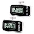 thumbnail image 1 of Termómetro Digital para Refrigerador Temperatura -50°C a 70°C con Gancho para Frigorífico Congelador Pantalla LCD fácil de Leer, 2 Piezas, 1 of 5