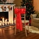 thumbnail image 4 of Lazo de Satén Rojo para Silla de 18 X 274 Cm | Cinta Decorativa Reutilizable y Duradera para Sillas de Banquete de Boda | Funda Ajustable para Silla para Eventos, Fiestas y Celebraciones, 4 of 6