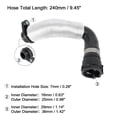 thumbnail image 2 of Unique Bargains Radiator Coolant Water Hose from Expansion Tank 11537572159 11537530647 for BMW 320i 2004-2005, 2 of 5