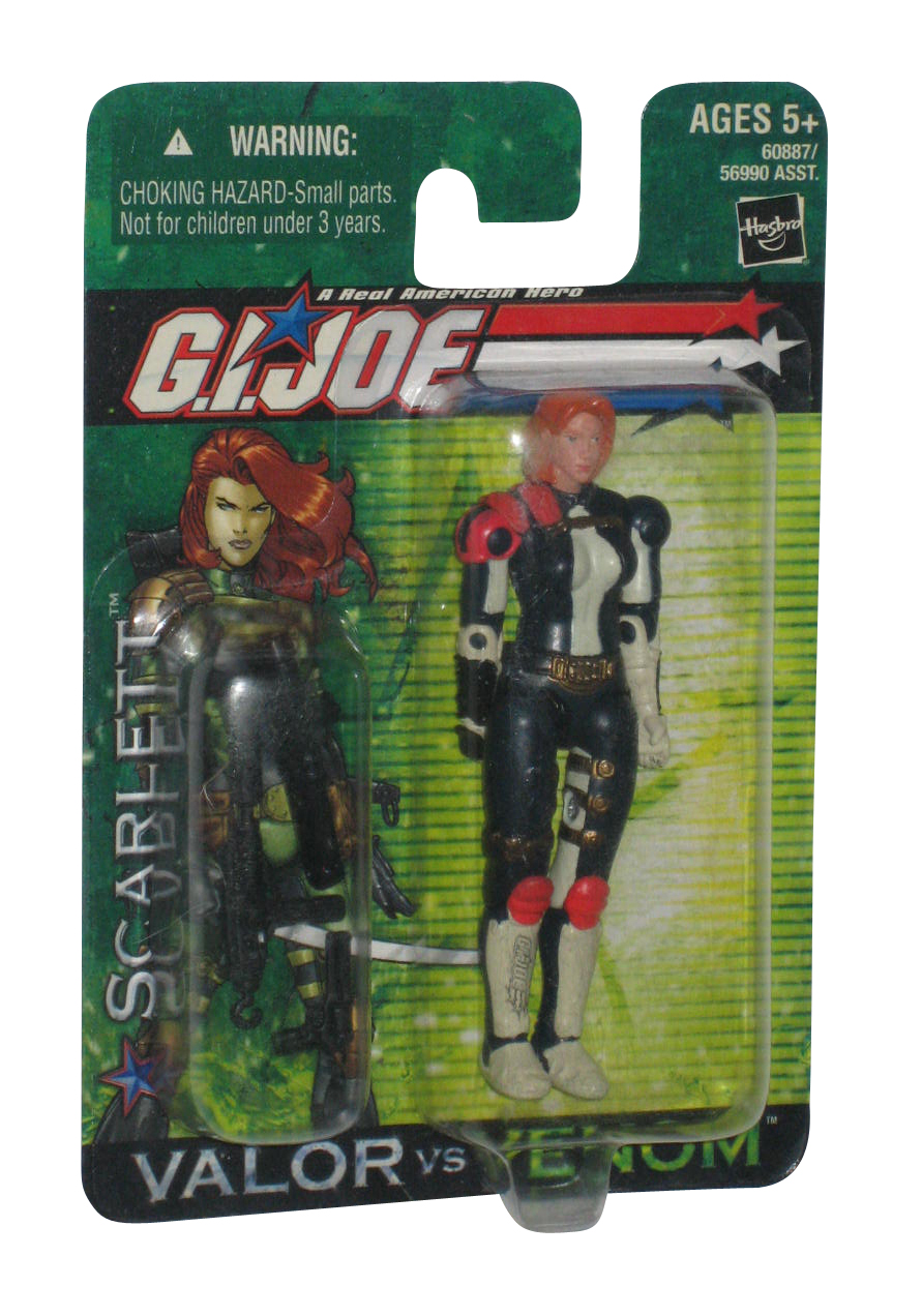 GI Joe Valor vs Venom Scarlett Hasbro Action Figure