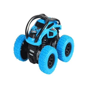 ZToonmas Pull Back Toy Cars Toys for Kids 3-5 Years Push and Go Toy Cars for Toddlers Four Wheel Drive Off-Road Vehicle Model Blue