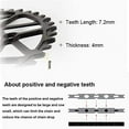 thumbnail image 2 of Litrpro 130BCD Single Speed Bike Chainring 50/52/54/56/58T Bicycle Chainring for 6/7/8/9 Speed, 2 of 7