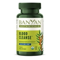 Banyan Botanicals Blood Cleanse Tablets – Organic Supplement with Manjistha & Turmeric – Blood Cleansing Herbs for Detox, Healthy Circulation & Skin* – 90 Tablets – Non GMO Sustainably Sourced Vegan