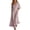 Pink, variant on Summer Stripe Dresses for Women 2026 Fashion Flutter Short Sleeve One Shoulder Loose Boho Vacation Flowy Long Dress Loose Swing Flowy Vacation Casual Dress with Pockets Black XL