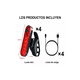 thumbnail image 4 of 4pz Luces Usb Recargable Led Estrobo Para Bicicleta 4 Modos NEGRO, 4 of 5