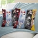 thumbnail image 3 of RWBY Fundas de almohada de terciopelo con tema, regalos de funda de almohada, decoración para el hogar, cojín de lanzar, regalo de cumpleaños para fans y parejas. 45cm x 45cm., 3 of 6