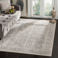 thumbnail image 1 of Safavieh Reflection Collection RFT670B Vintage Distressed Area Rug, 5'1" x 7'6", Dark Grey / Cream, 1 of 5