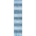 thumbnail image 3 of JONATHAN Y SAFARI Antelope Animal Runner Rug, 2 x 8, Blue/Cream, 3 of 9