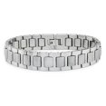 thumbnail image 1 of EWC B32134 Bracelet pour Homme en Acier Inoxydable avec Motif de Tissage, 1 of 1