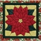 Quilt-Magic Sans Couture Murale Pendaison Kit-Poinsettia – image 2 sur 2