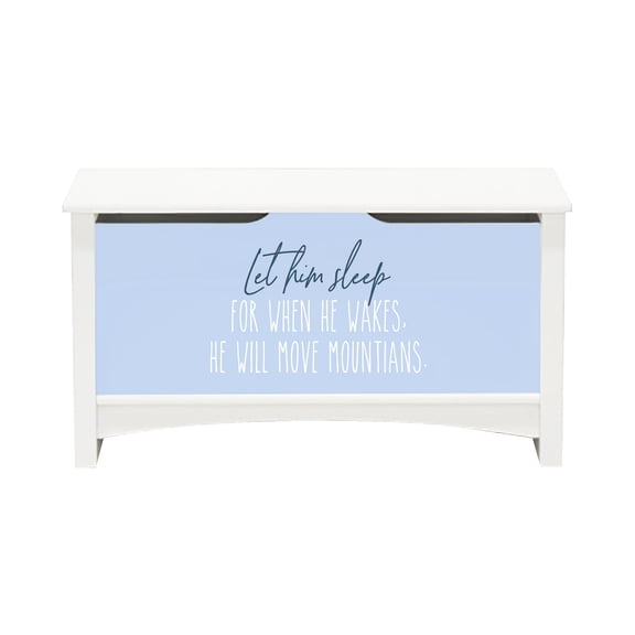 LifeSong Milestones Large Toy Chest Storage Organizer Let Him Sleep