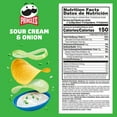 thumbnail image 2 of Pringles Sour Cream and Onion Potato Crisps Chips, Lunch Snacks, 5.5 oz Canister (Pack of 2), 2 of 5