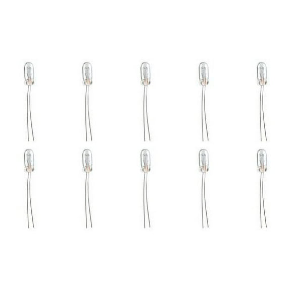 CEC Industries #2162 Bulbs, 14 V, 1.4 W, Wire Terminal Base, T-1.75 shape (Box of 10)