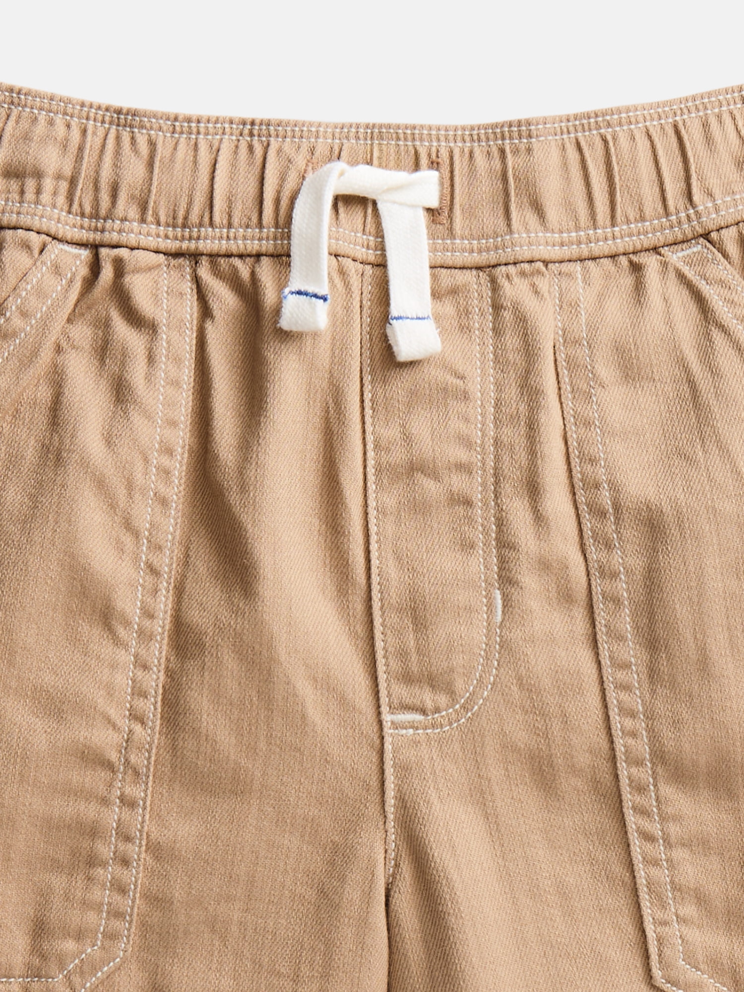 Wonder Nation Little Boys' Cotton Twill Shorts, Sizes 4-10