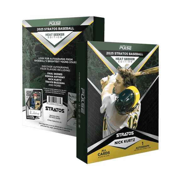 Collectible 2025 Pulse Stratos Baseball Heat Seeker Box