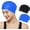 Black & Blue - 2 Pack, variant on 2 Pack Swim Caps for Long Hair, Durable Silicone Swimming Caps for Women Men Adults Youths, Easy to Put On and Off, Waterproof Swim Hats Bathing Caps to Keep Hair Dry