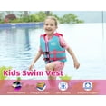 thumbnail image 3 of Gogokids Kids Swim Vest Life jackets for Toddler,Buoyancy Float Swim Learning Training Swimwear Vest Suitable for Boys and Girls 33-77 lbs/1-9 Years, 3 of 10