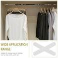 thumbnail image 4 of 100 Pcs Anti-slip Hanger Stickers Clothes Hangers Hanger Strips Adhesive Clothes Hanger Grips Non Slip Hangers Strips, 4 of 6