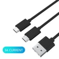 thumbnail image 2 of Cable De Carga Del Controlador 2 En 1 Para Ps5/Xsx/Ns Pro Type-C Cable Para Playstation 5/Xbox Series X/Nintendo Switch Pro Controller Vogacara EL012535-00, 2 of 6