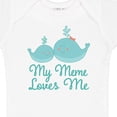 thumbnail image 4 of Inktastic My Meme Loves Me Whale Grandchild Boys or Girls Baby Bodysuit, 4 of 5