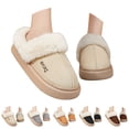 thumbnail image 5 of XIMIN Women's Anti-Slip Sole Fuzzy Slippers Warm House Slippers with Plush Lining Fluffy Platform Winter House Shoes Indoor Y2k Cute & Cozy, 5 of 6