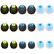 thumbnail image 1 of wonima02 Silicone Earbud Tips Replacement Ear Tips Earbud Covers Fit Most in-Ear Earbuds(Inner Hole 3.8mm -5.1mm) Headphone Earbud Rubber Tips9 Pairs S M L, 1 of 1