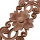 thumbnail image 4 of Flower tallado Apliques de madera natural for muebles Muebles sin pintar Molduras de madera Descalen Estatuilla decorativa, 4 of 6