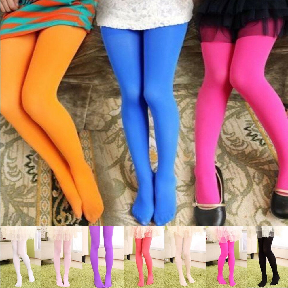 New Girls Tights Pantyhose Candy colors Kids Leggings Stockings Velvet  Panty-hose Kids Cute Leggings 14 colors Socks