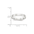 thumbnail image 3 of SS 3mm Flat Size 8.5 Band in Sterling Silver, 3 of 3