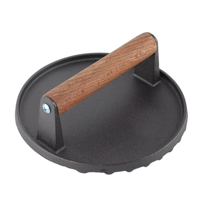 Presse-gril pour Bacon Rond, Outil BBQ, Presse de Barbecue, pour Grils Rôtis