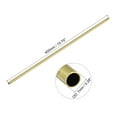 thumbnail image 2 of Uxcell 7mm x 0.5mm x 400mm Seamless Straight Brass Tube for Industry DIY Projects, 2 of 6