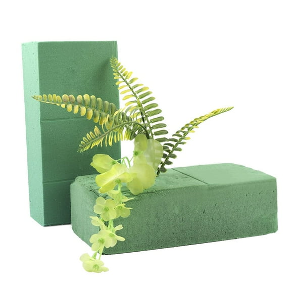 inserting dry flower holder/Flower mud Design Handle Bridal Floral Foam Wedding Flower Holder DIY Decoration Rectangle shape