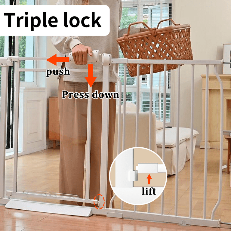Doorway gate ciays baby gate Toddleroo Baby Gate Plastic