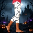 thumbnail image 6 of Danhjin Women's Halloween Leggings Capris High Waist Print Yoga Pants Casual Fashion Slim Stretchy Workout Running Gym Trousers, 6 of 9