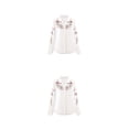 thumbnail image 2 of Minnieouse Camisas de mujer Camisa blanca de moda Blusa de fiesta de negocios elegante de manga larga con bordado vintage Type1 NO1, 2 of 6
