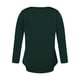 thumbnail image 5 of ICHUANYI Clearance Women's Long Sleeve Summer V Neck Sexy Casual Tops Regular Blouse Tops(Army Green, XL) ICHUANYI WER2023081405279, 5 of 5